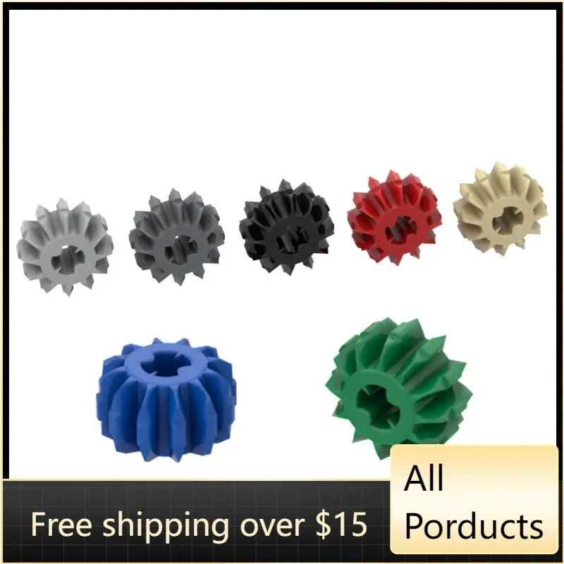 10PCS High-Tech Assemble Particle 32270 Double-Sided 12 Gear Building Blocks Kit Replaceable Part Toys For Children Gifts