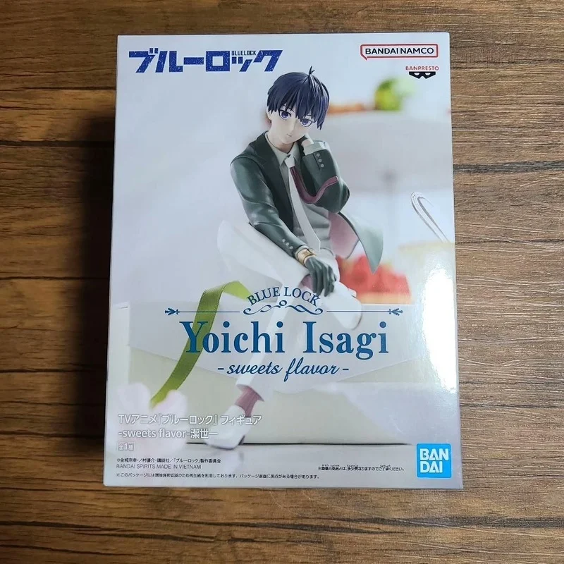 Echt Model BANPRESTO Blue Lock 13 cm Rin Itoshi Snoep Smaak Figuur Anime Beeldje Collecties Speelgoed Geschenken