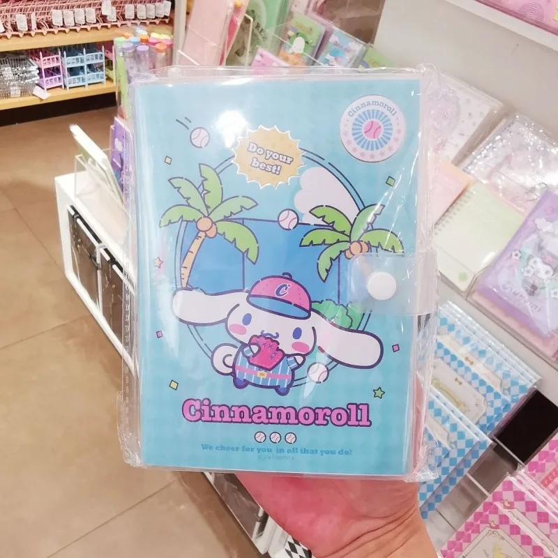 Sanrio Cinnamoroll Kuromi аниме Kawaii студент B6 Кнопка обложка Книга Милая моя мелодия 80 страниц блокнот подарки для детей