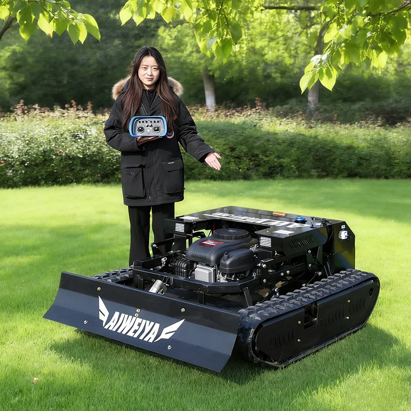 

Customized Gas Engine Garden Lawn Cutter Rough Terrain Weed Cutting Equipment Heavy Use Farm Yard Maintenance Tool With Snow pl