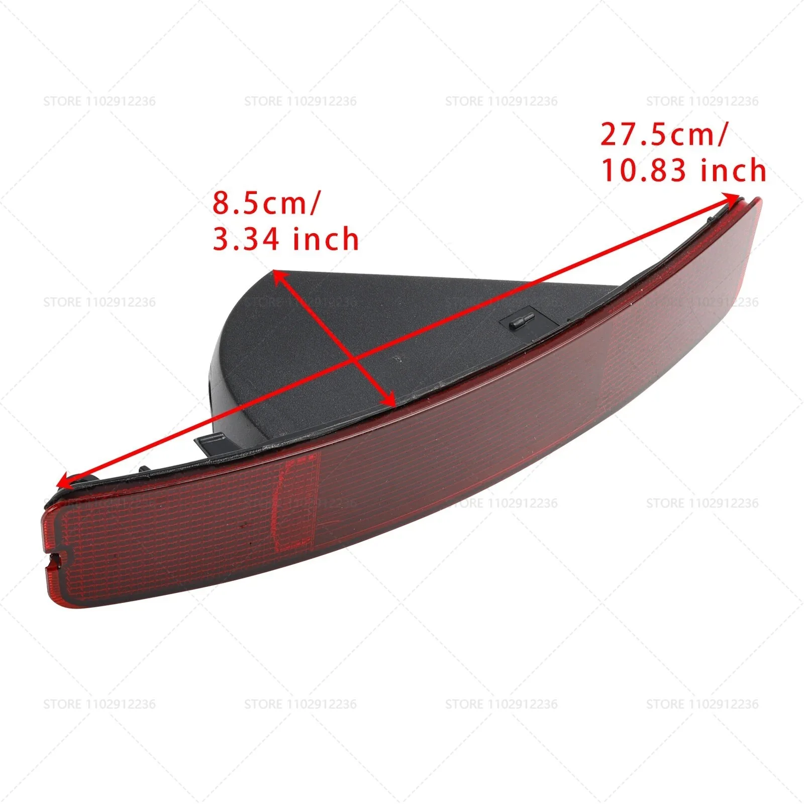 for 2003-2006 Volvo XC90 Rear Bumper Reflector Warning Reflective Strip 8693009 8693008