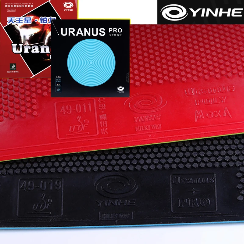 YINHE URANUS PRO Table Tennis Rubber with Sponge Pimples Out 2.15/2.2/mm Rug Table-tennis Rubber Racket Ping Pong Attack