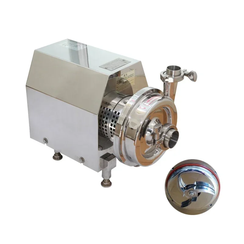 

stainless steel high pressure centrifugal water pump liquid beverage transfer pump sanitary centrifugal pump with motor