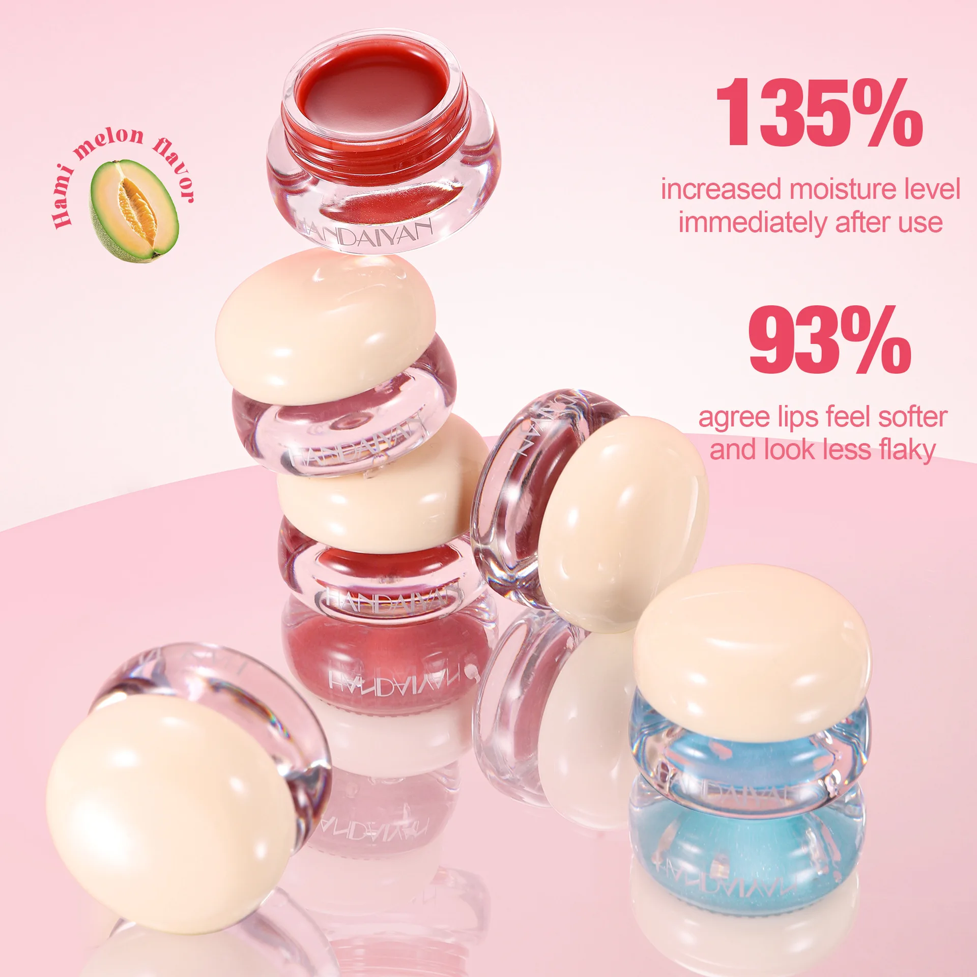 ชุดลิปออยล์ 4 สี เนื้อเจลลี่ ให้ความชุ่มชื้น ฉ่ำวาว ติดทนนาน ไม่เหนียวหนะ ให้ลุคธรรมชาติ สวยงาม