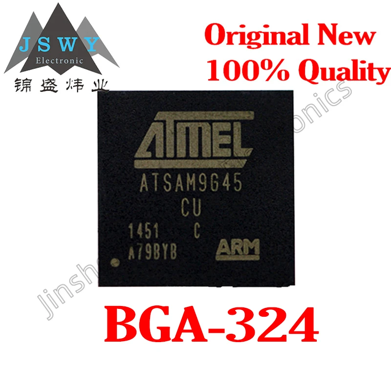 

(1/5PCS) AT91SAM9G45-CU AT91SAM9G45 BGA324 new original in-stock 32-bit microprocessor chip with fast delivery