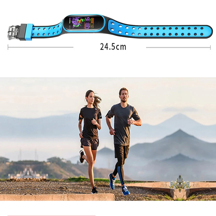 Sport Strap for Mi Band 7 6 5 Bracelet Belt Silicone Watchband Replacement Smartwatch Bracelet for Xiaomi Mi Band 3 4 5 6 Strap - view 6