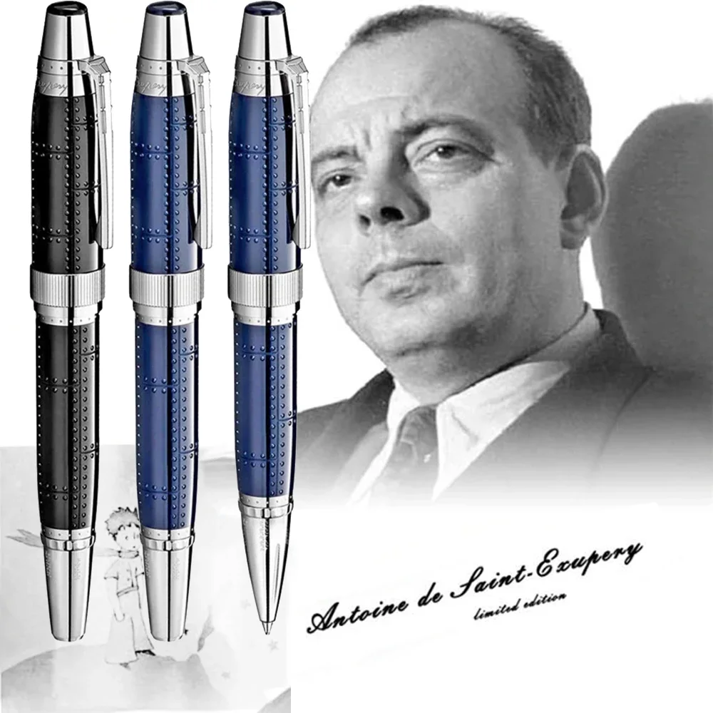 Luxury Design Writer Edition MB Fountain Rollerball Ballpoint Pen Antoine De Saint-Exupery with Serial Number