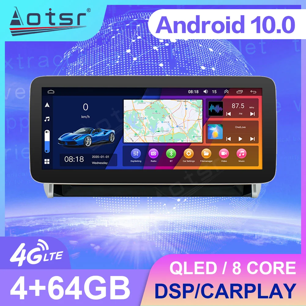 Android 10 Screen Car Radio For Chevrolet RAV4 2020 2021 2022 GPS Navigation DSP Carplay Automotive Multimedia Stereo Head Unit