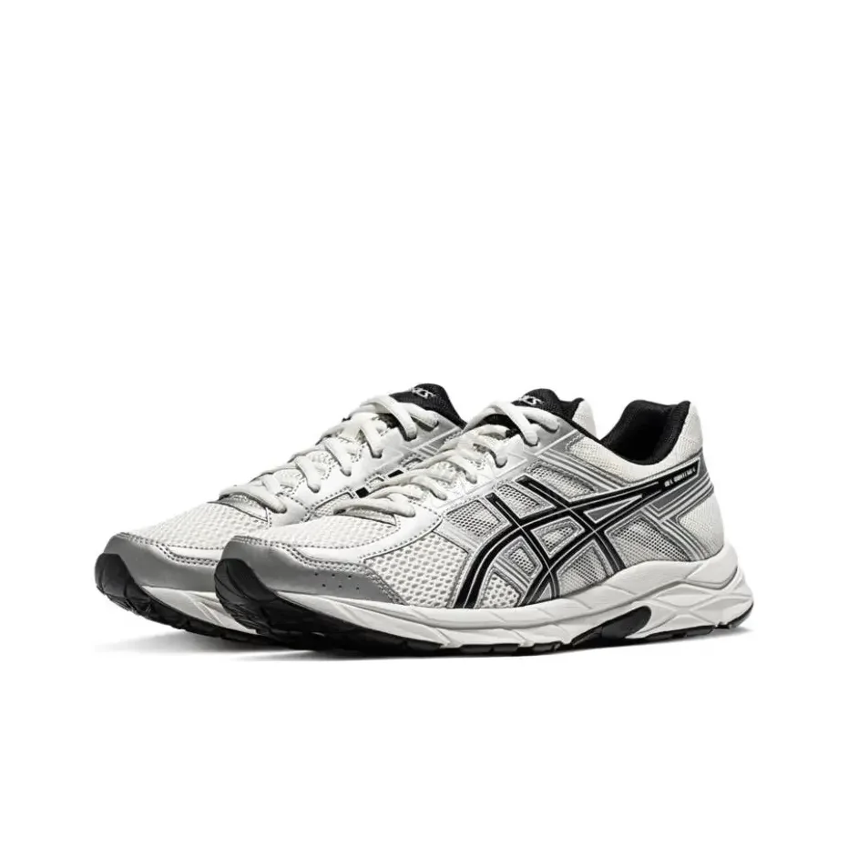 Asics Gel-Contend 4 Absorción Control al aire libre Zapatillas bajas para hombres y mujeres Zapatillas para correr antideslizantes resistentes al desgaste