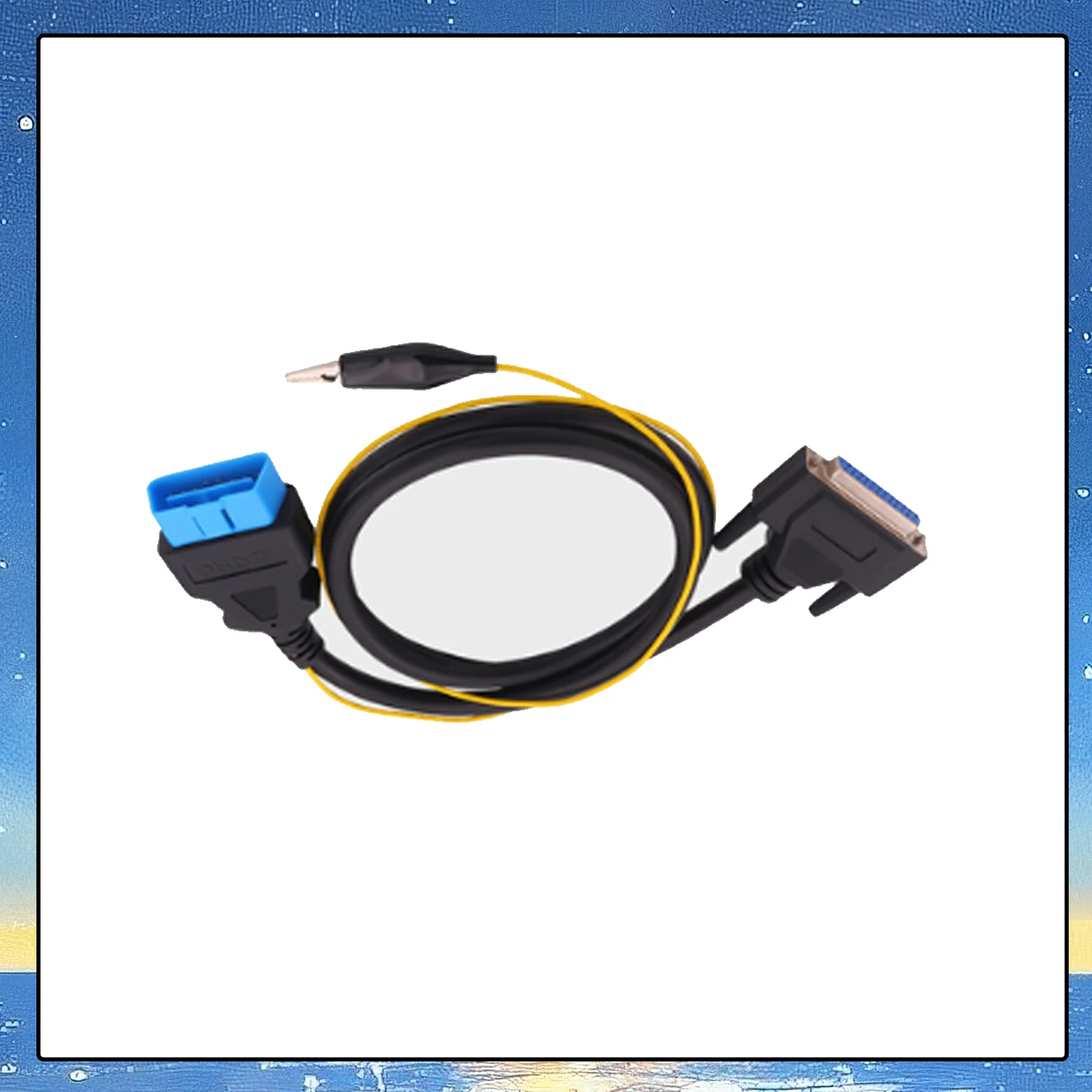 

Кабель CGDI MB для 16-контактного диагностического порта OBDBenz с внутренней защелкой для защиты от от отбеливания