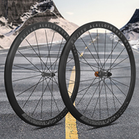 700c Road Bike brake Wheelset 36T Ratchet wheel 30/40/50mm Road Wheels compatible for Shimano Sram  V/C brake disc brake wheel