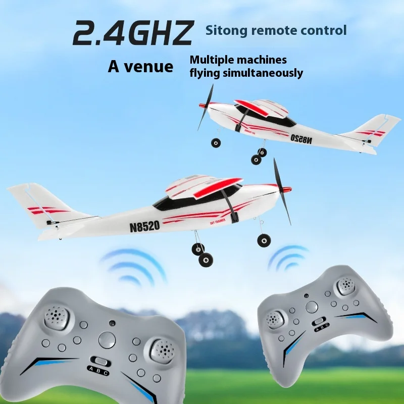 

FX9601 Four-Channel Brushless Motor RC Airplane Remote Control Toy Fixed Wing Fighter Plane Simulation Design Model Aircraft
