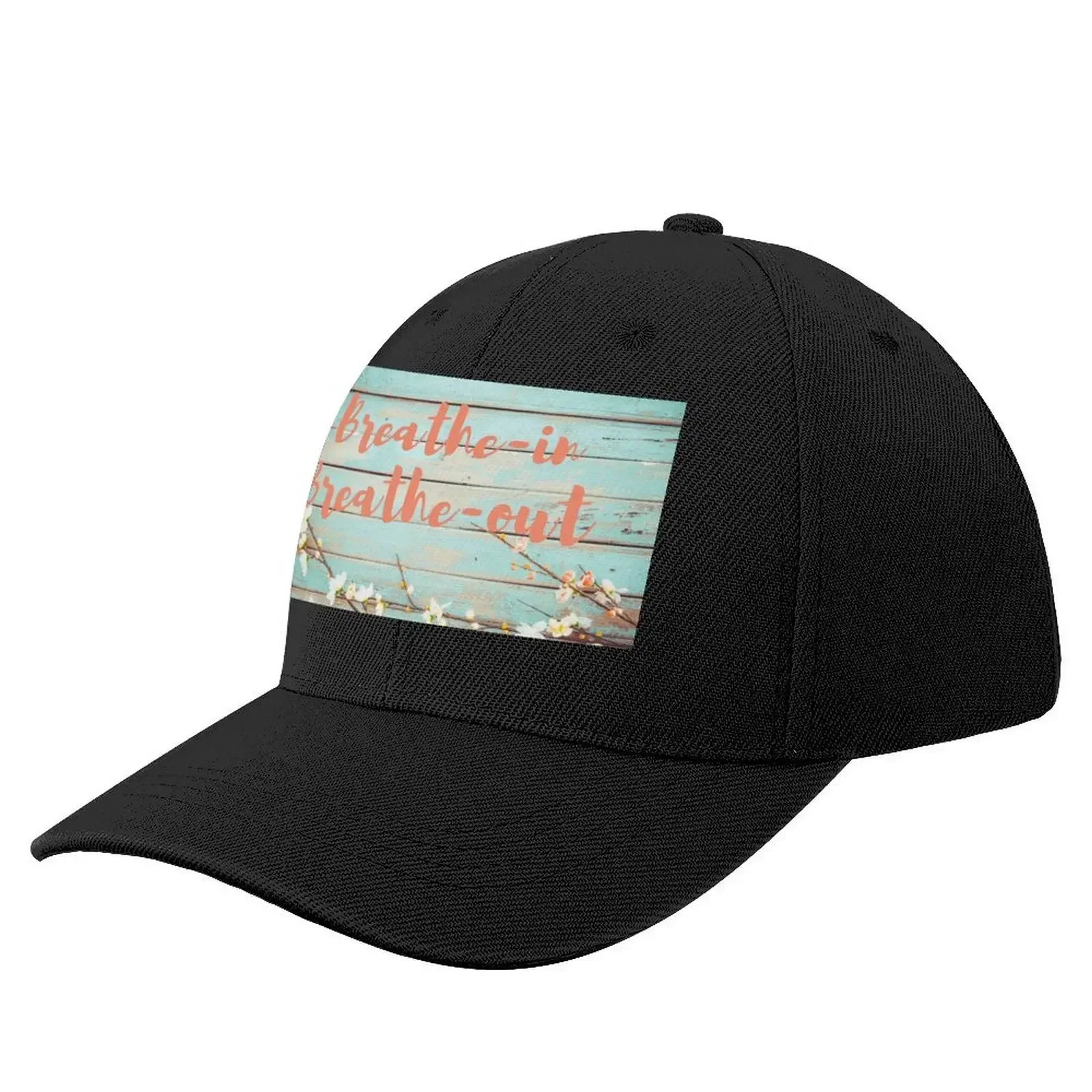 

Breathe in Breathe out Baseball Cap hiking hat Winter hat custom caps derby hat Caps Male Women's