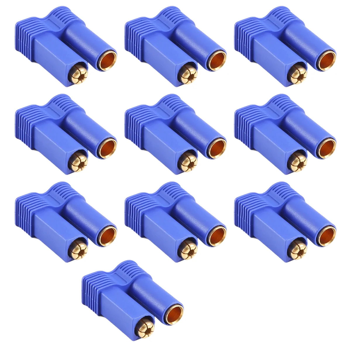 Neue 5 Paar EC5 Bananenstecker Rundstecker weiblich + männlich für RC ESC LIPO Batterie/Motor