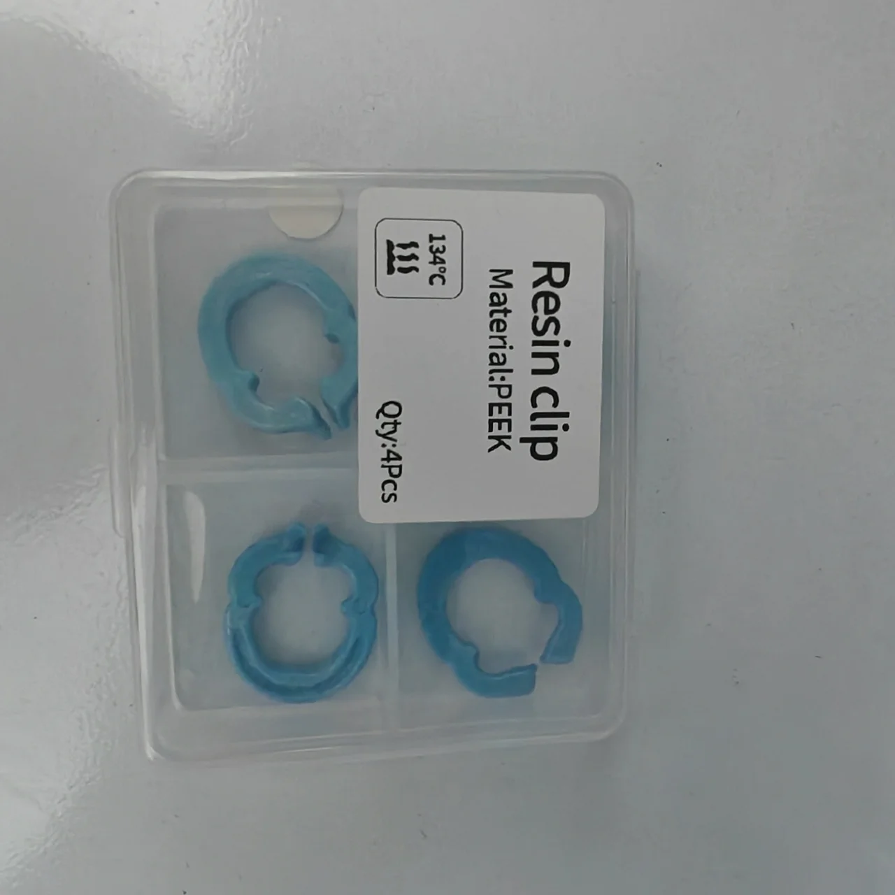 4 قطعة/صندوق الأسنان المطاط السد المشبك الراتنج مصفوفة حلقة كليب مصفوفة ثابتة المشبك الأوتوكلاف لأداة مختبر الأسنان #1