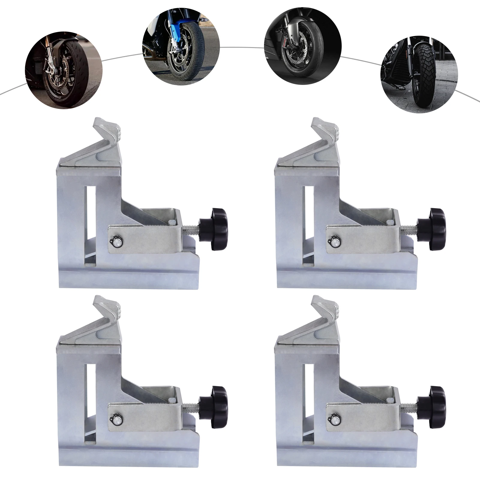 

Motorcycle Tire Changer Clamp, Type B Claw for Tire Machine, Metal Jaw with Laser Hardening for Tire Removal
