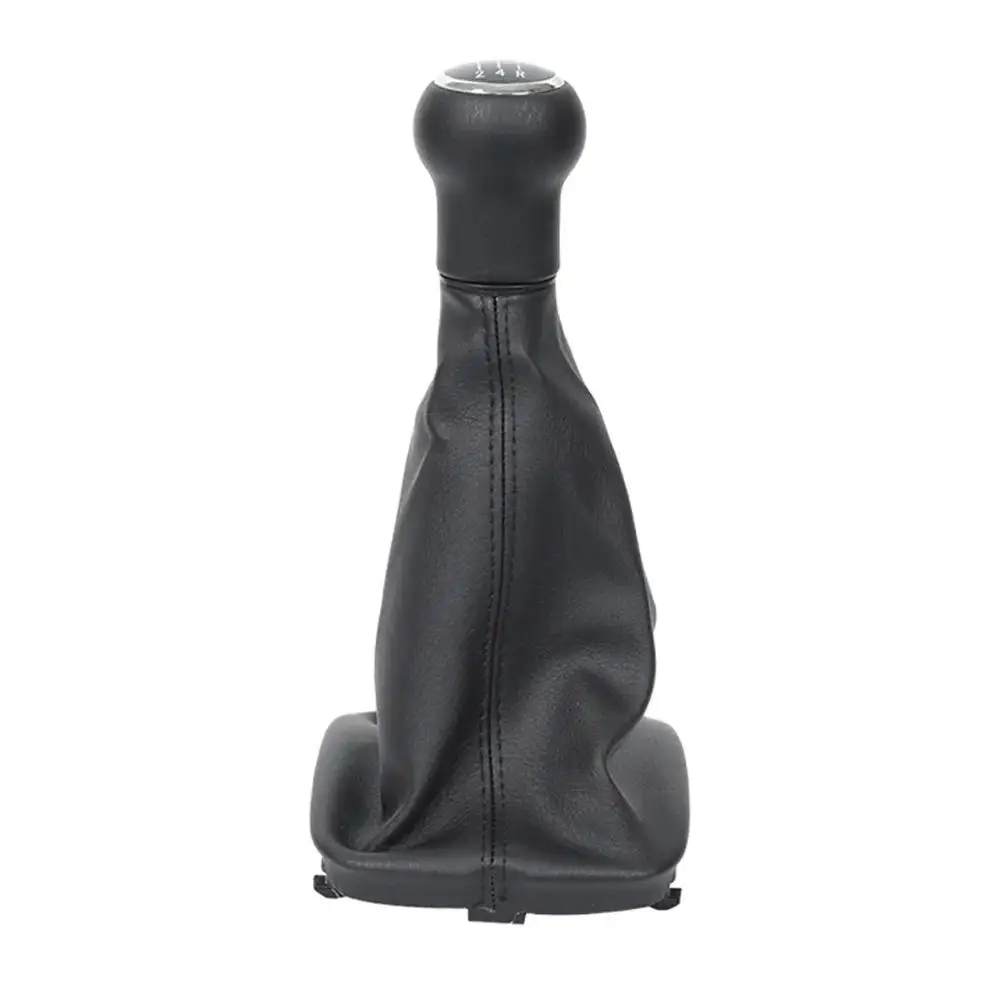 For A6 C5  For A4 For B5 A8 D2 5/6 Speed Car Gear Shift Knob Lever Gaiter Boot Cover Replace Car Accessories