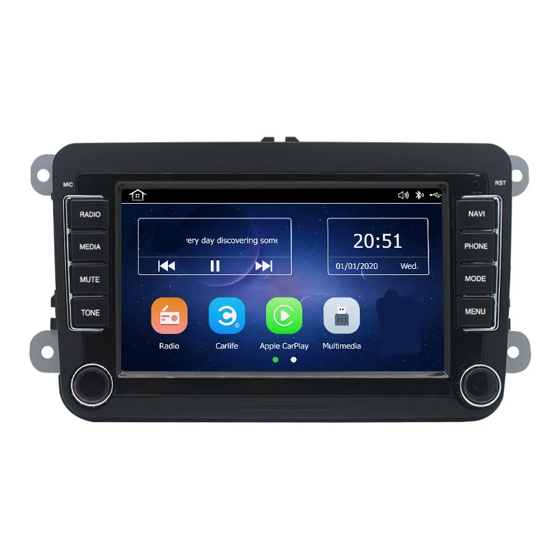 

7" Linux System Car Video Player For VW Wireless Carplay general machine navigation all-in-one