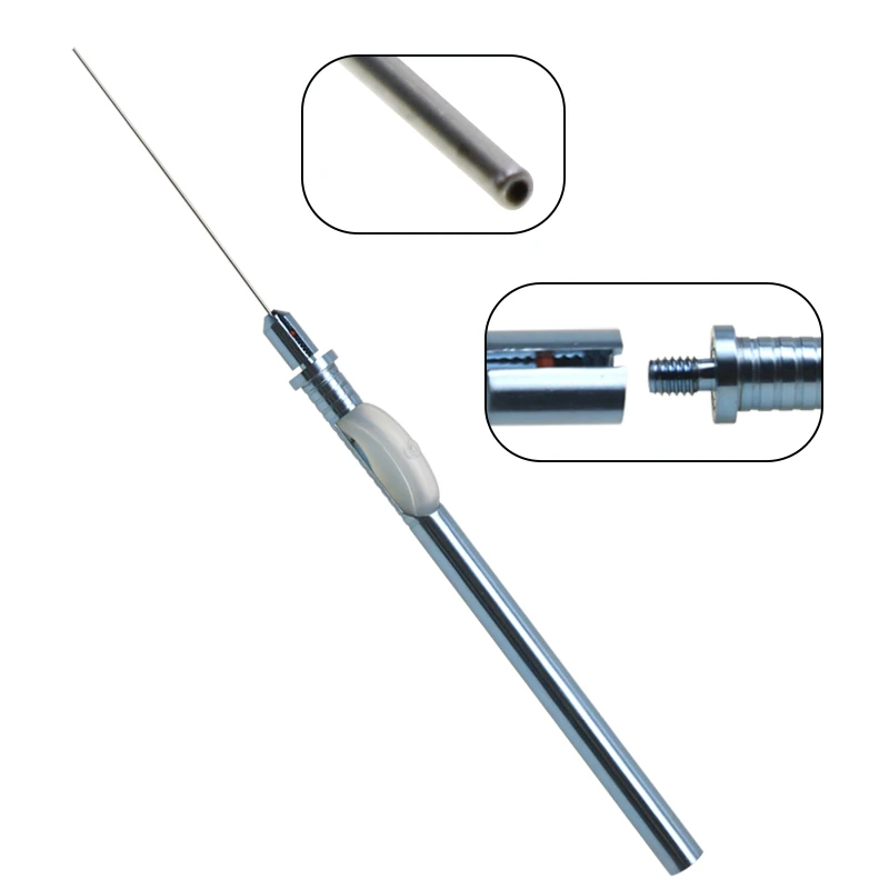 

Офтальмологические инструменты для глаз, прямой тип, 21 г/23 г, ручка для обратной промывки, игла для промывки с силиконовой трубкой