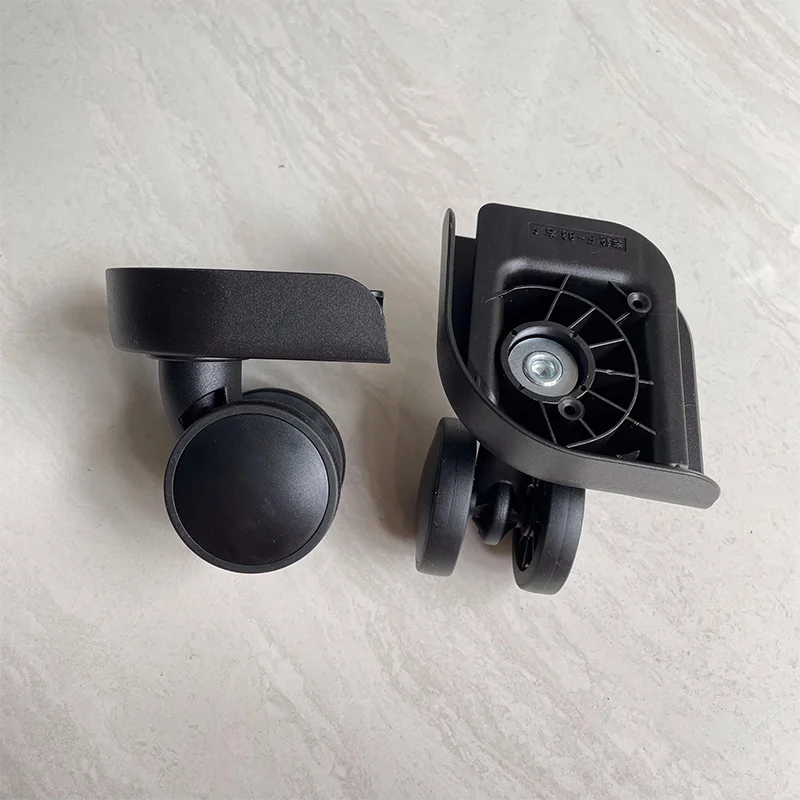 

For Benlun F-83 Universal Wheel Black Replacement Suitcase Rotating Durable Silent Smooth Shock Absorbing Accessories Wheels