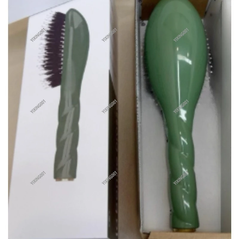 

Высококачественная расческа для волос Macaron большого размера - расческа с подушкой безопасности из щетины кабана, хит продаж, массажный инструмент для ухода за волосами для нежного укладки