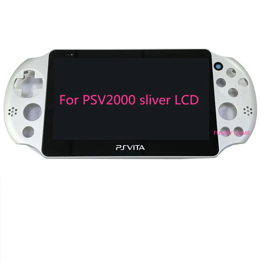 

6Colors Original Black Replacement LCD For PS Vita PSV psvita 2 2000 PSV 2000 Slim Display LCD Screen Assembled