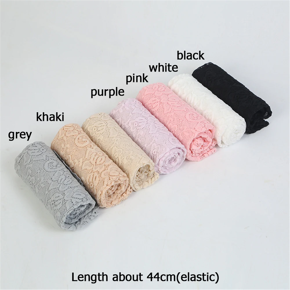 1 Pasang Sarung Tangan Tanpa Jari Model Klasik Berenda untuk Musim Panas, Pelindung Sinar Matahari, Sarung Tangan Dingin, Penutup Lengan, Sarung Tangan Mengemudi