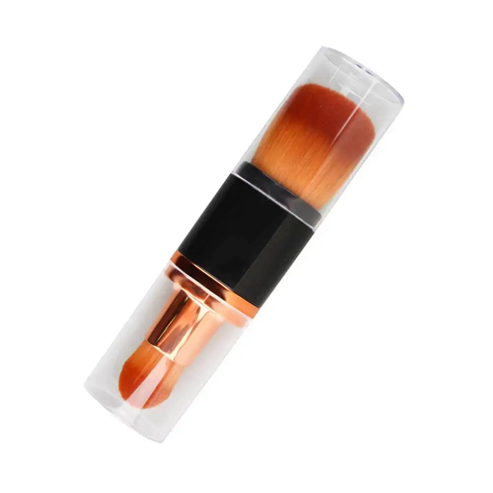 Wielofunkcyjny pędzel do makijażu Profesjonalne narzędzie do płynnej bazy, kremu, korektora, bez wypadania włosia, gęste włosie P072g