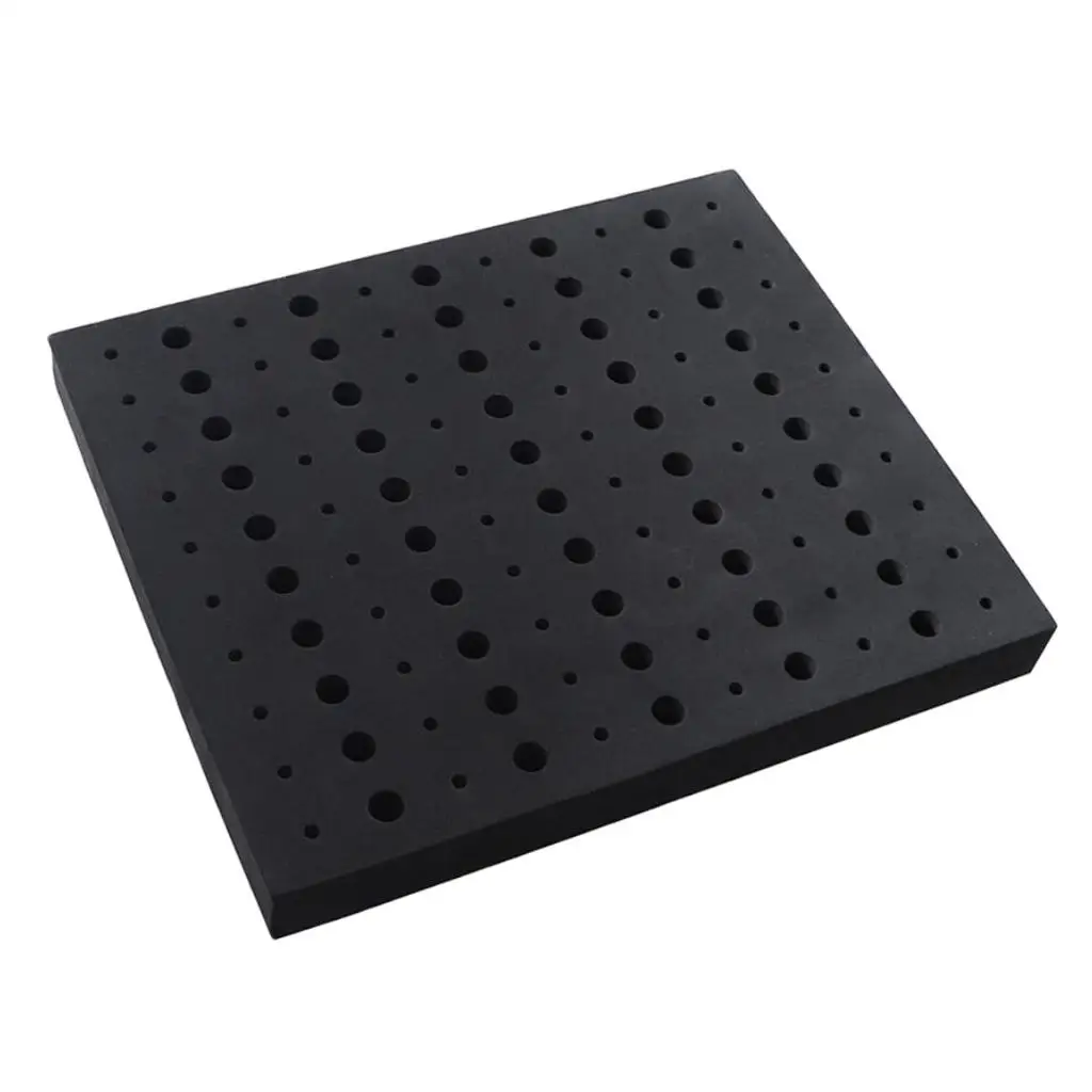 Foam Router Bits Storage Tray Organizer 11x13 Inches for 110 Bits