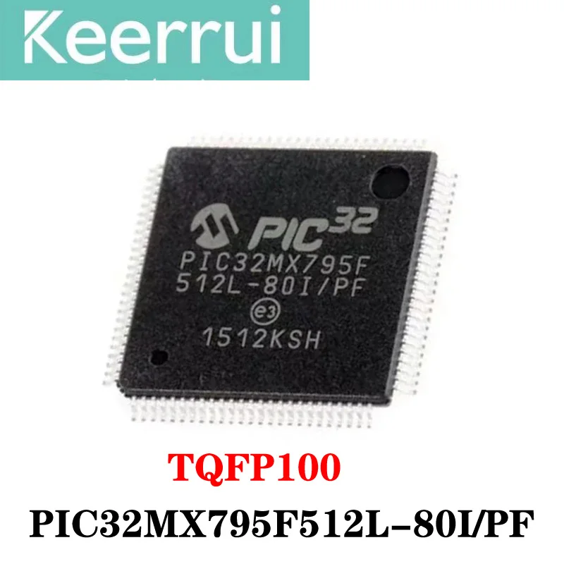 

1pcs/lot PIC32MX795F512L-80I/PF TQFP100 PIC32MX795F512L PIC32MX795F 512L-80I/PF qfp-100 brand new original chip