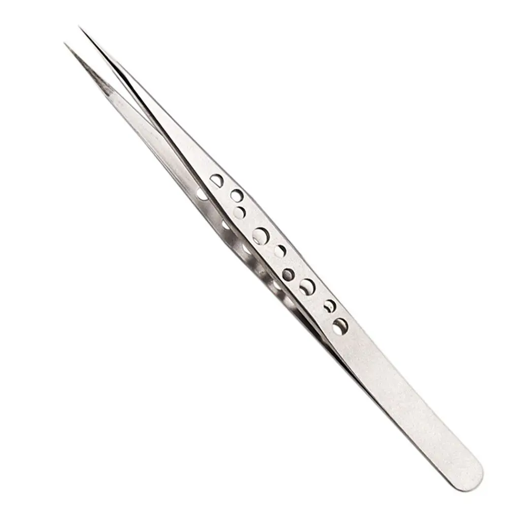 Useful Straight Curved Nippers Clip Tool Eyelash Tweezer Extensions Grafting Rhinestones Picker