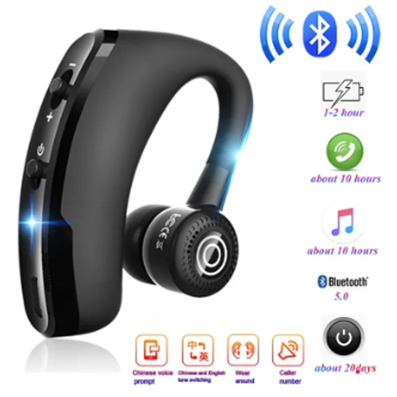 

2023 NEW Bluetooth Wireless Music Earphones Noise Reduction Stereo Headphones Sports Headset for Huawei Honor 9X Pro 8S 20 Pro