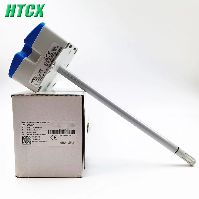 New Air Duct Temperature And Humidity Sensor  HT-1306-UD1 PT1000  HT-1301-UD1 0-10V