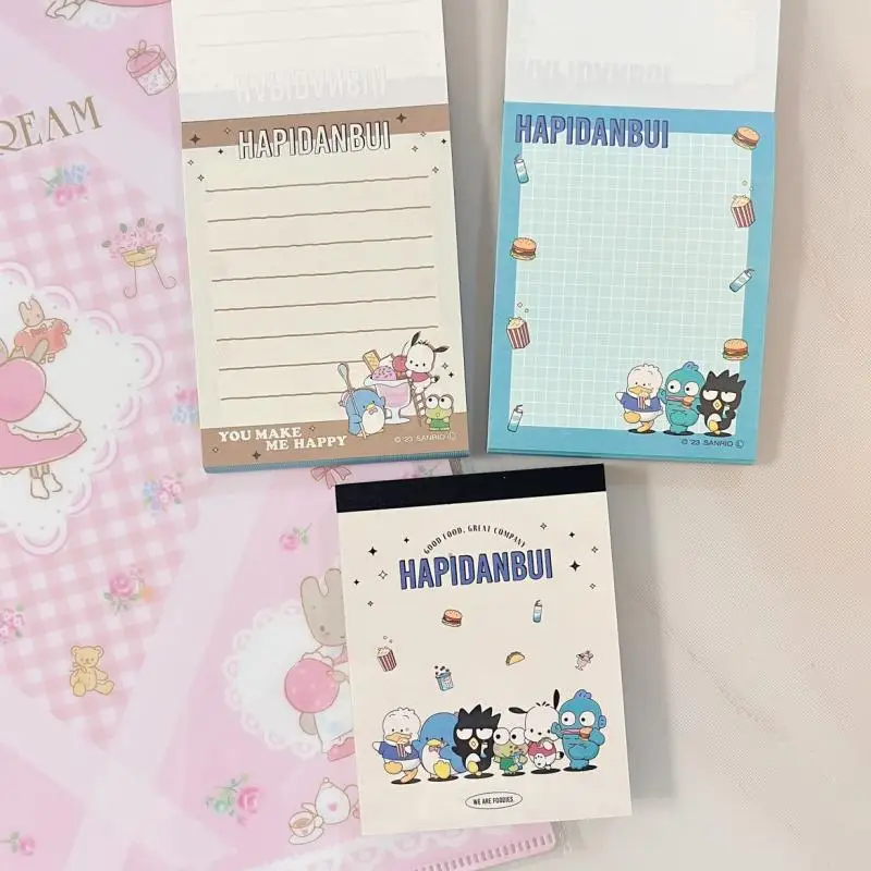 Sanrio Family New Limited Mini Colored Notebook Cute Keroppi Little Twin Stars Marron Kawaii Anime Toy for Children Figures Gift