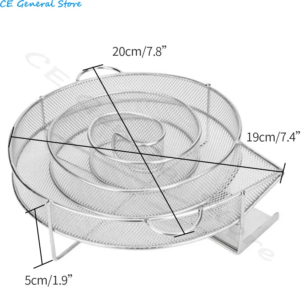 Barbecue Smoke Box Cold Smoke Generator Stainless Steel Grill Net Outdoor Smoking Barbecue Net BBQ Tool Accessories Barbacoa