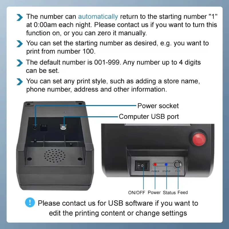 Queuing and calling system, wireless customer service ticketing system