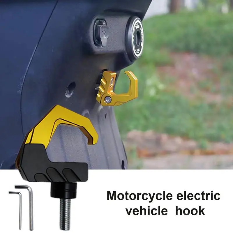 Scooter Bag Hook Claw Shaped Handlebar Hook Electric Cycle Hangable Bag Claw Organizer Hook For Scooters Cycle Motorcycle