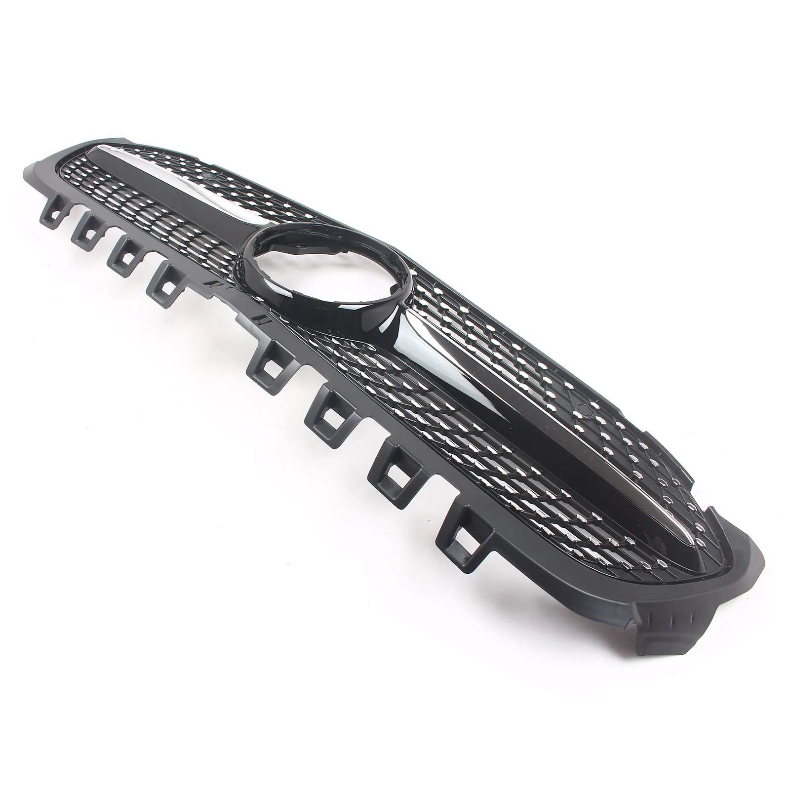 For Mercedes Benz W177 A Class 2019-2022 Without Camera Hole Front Grille Bumper Grill Inlet Mesh Grid Tuning Accessories