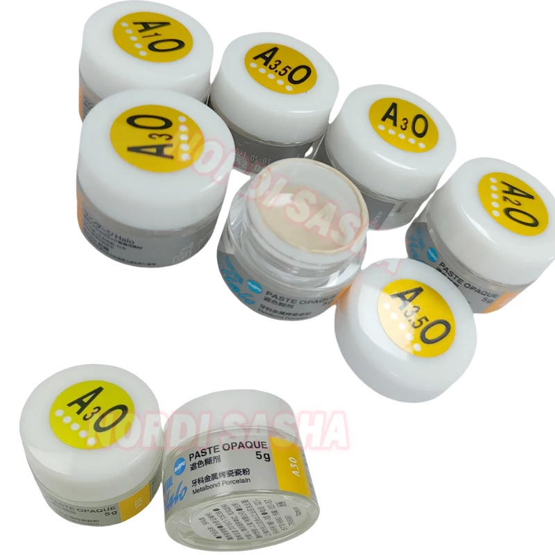 

5g/Bottle SHOFU Halo MP Paste Opaque Dental Metal OP Base Paste Dentistry Lab Porcelain Opaque Paste