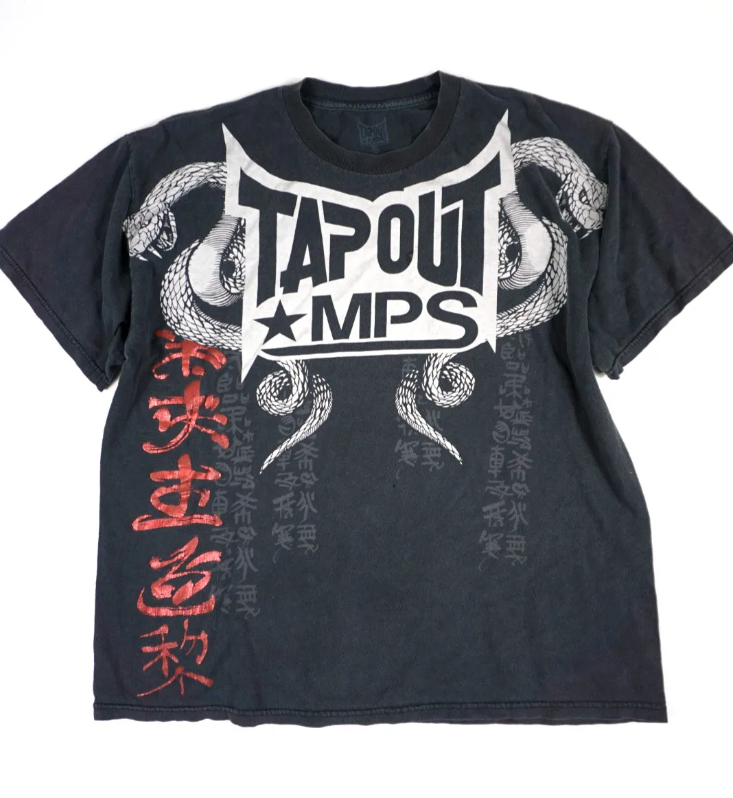Vintage Y2K Tapout T Shirt Men Women Summer Graphic Print T-shirt USA Y2K 90s Tee Fashion Gothic Streetwear Summer Tee Tops