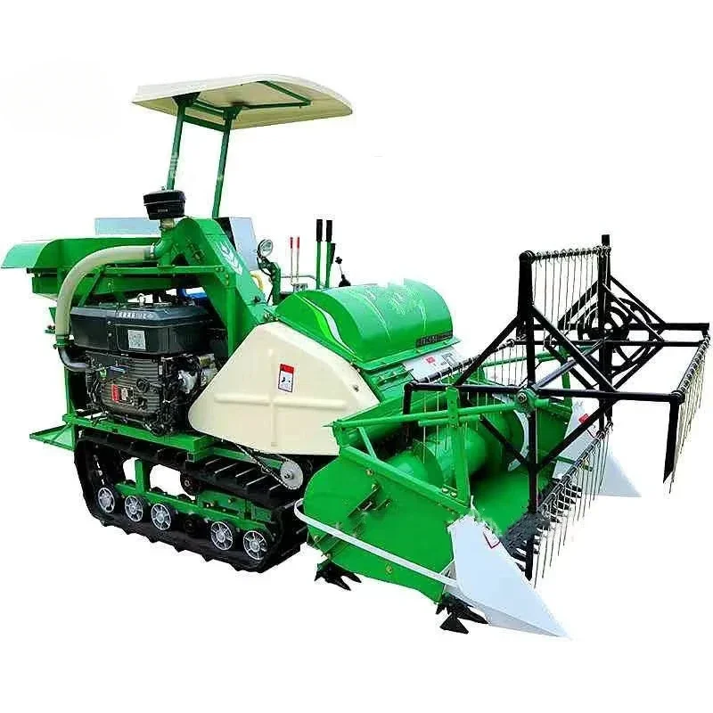 High quality wheat &rice combine cutting machine 25hp mini harvester