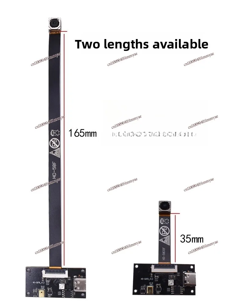 12 Million Camera Module Usb4k High Definition FPC Short Cable Imx258 Module Free Drive Typec Interface