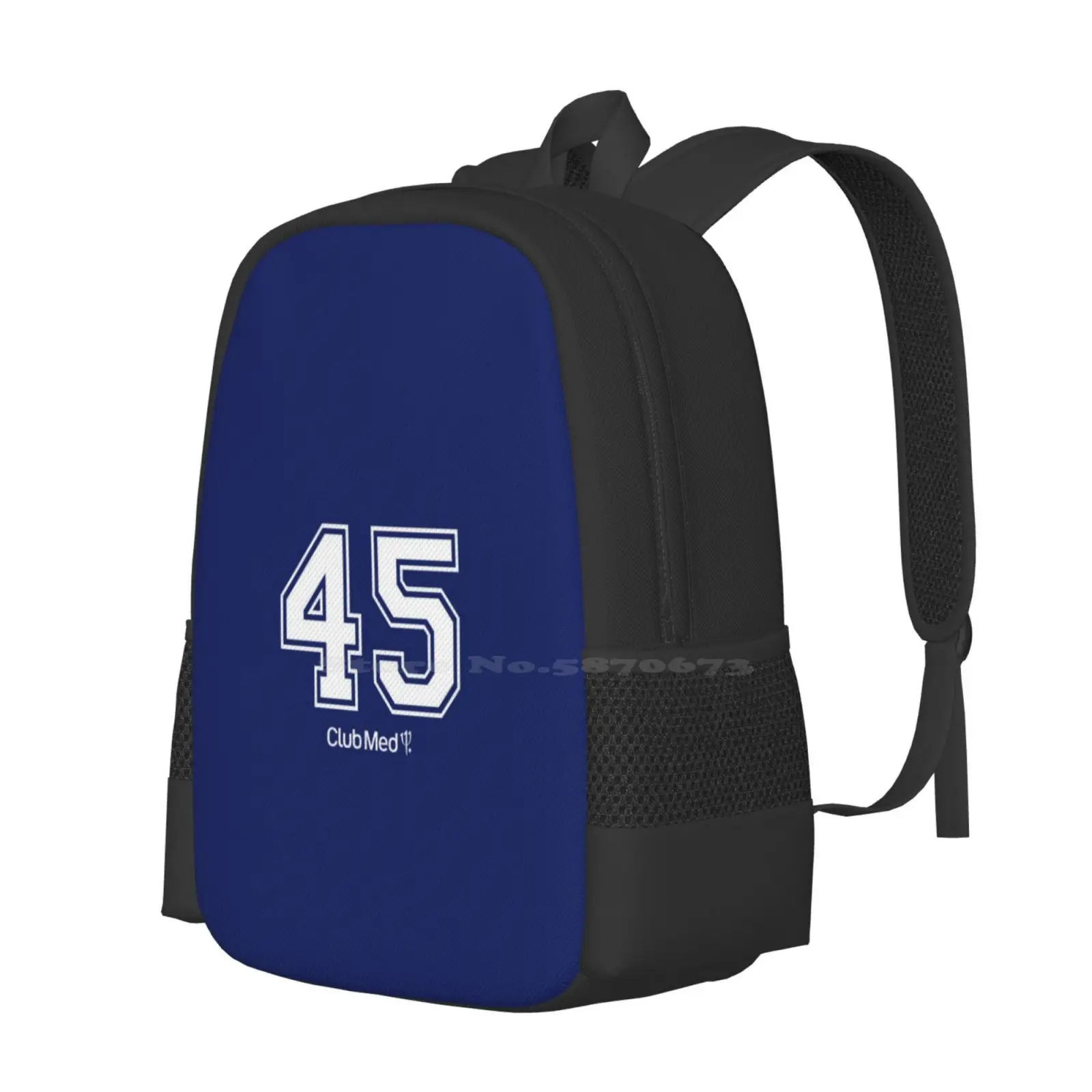 Number 45 Club Med Hot Sale Schoolbag Backpack Fashion Bags Club Med 45 Holidays Kemer Greece Turkey Trip Domains Maldives