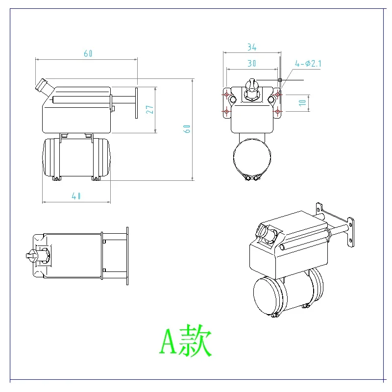 LESU Kunststoff Harnstoff Tank B Metall Lufttank für RC MAN 1/14 Traktor Lkw Fernbedienung Spielzeug Tamiyaya Anhänger Dumper Th02575-SMT3