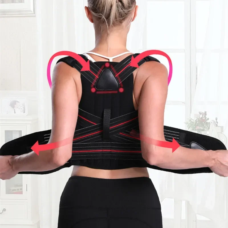 Back Brace and Posture Corrector for Men and Women, Back Straightener Posture Corrector Scoliosis & Hunchback Correction Support