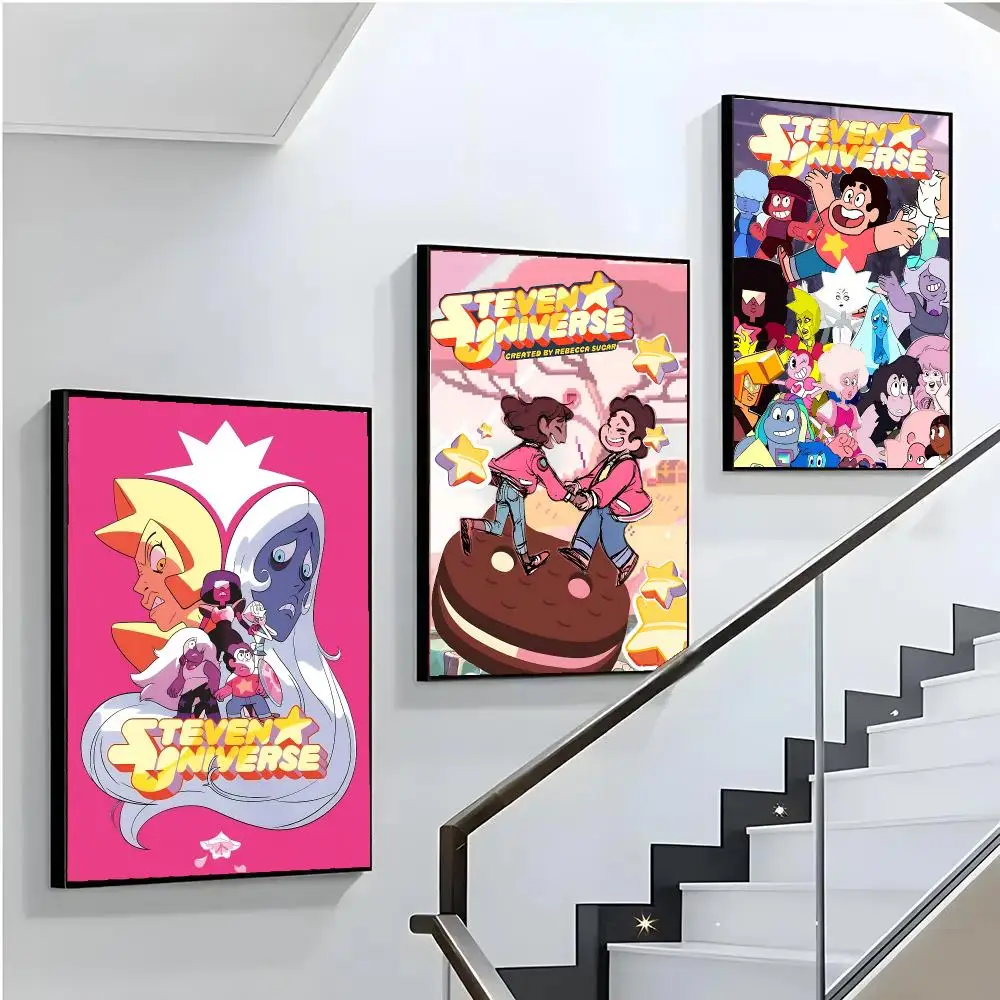 S-Steven U-Universe Poster HD Print Wall Art for Bedroom Living Room Office Bar Home Decor Aesthetic Print