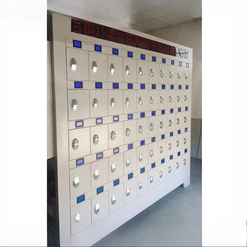 

Electronic induction miner lamp charging cabinet, blue screen color screen intelligent miner lamp charging cabinet 100 miner