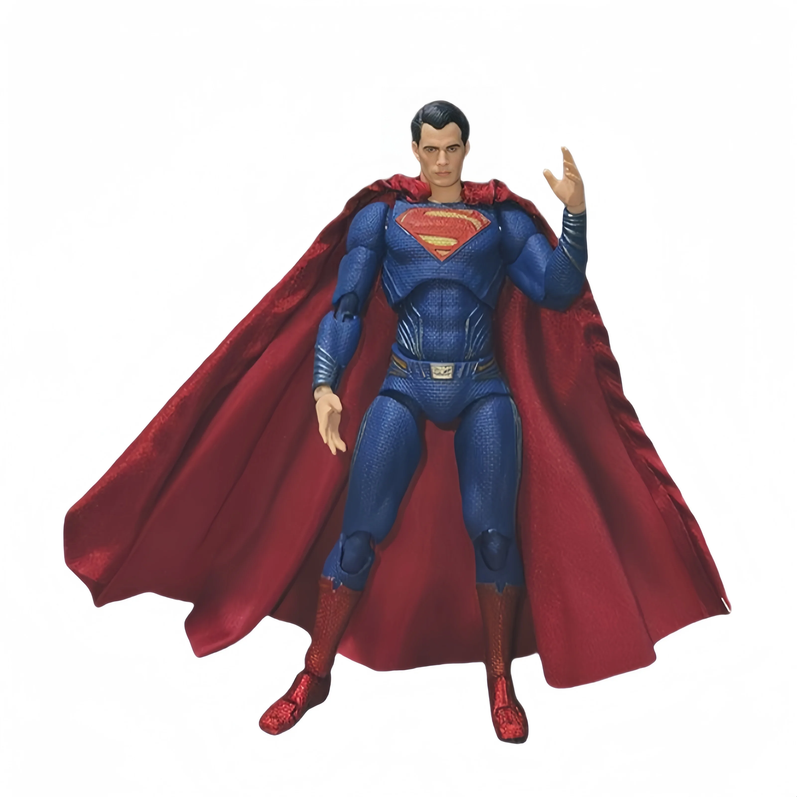 17cm Dc Comic Mafex 057 Movable Model Toys Superman Action Figure Doll Toy Collectable Room Decoration Kid Birthday Gifts