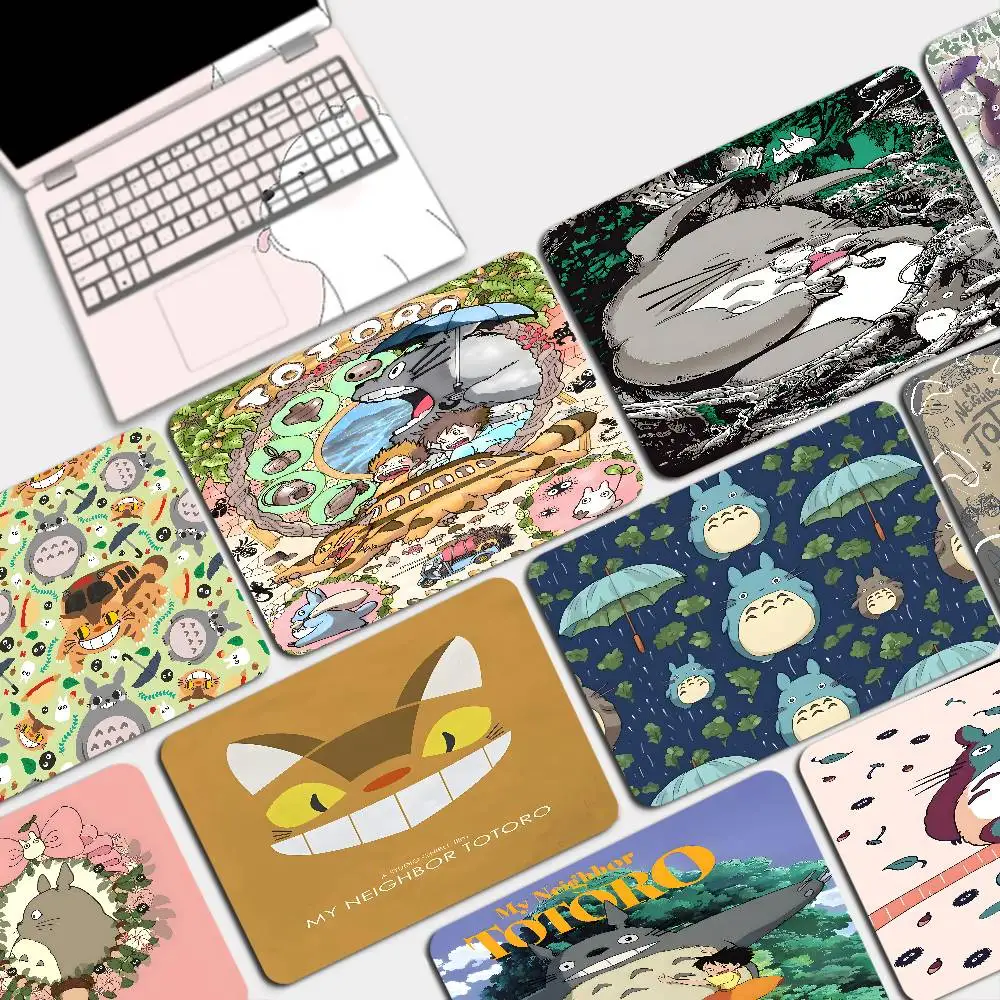 Cartoon Cute T-Totoroes Rubber Small Desktop Desk Mat Kawaii Gaming Accessories Students Writing Pad for PC Mouse Carpet