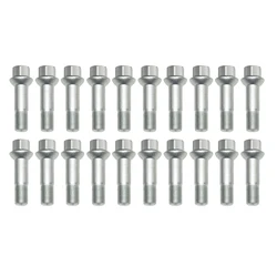 AP02 Set of 20 Wheel Lug Bolts Nuts for Mercedes W220 W251 X204 W164 W463 C140 M14 x 1,5